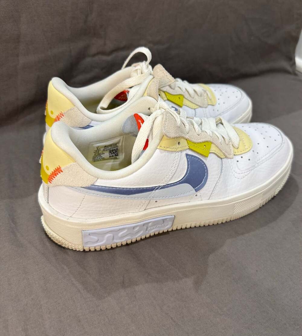 Nike Air Force 1 Fontanka Size 9 White Light Marine Phantom - Women’s
